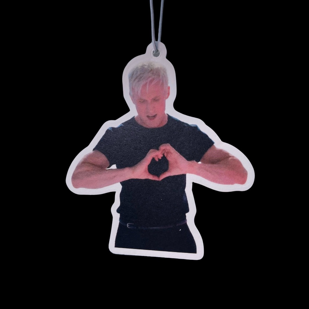 Ryan Gosling Ken Heart Hands Air Freshener | Barbie Movie Car Charm